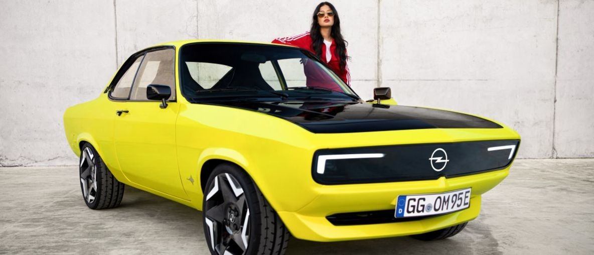 Erster ElektroMOD von Opel: Der Manta ist zurück