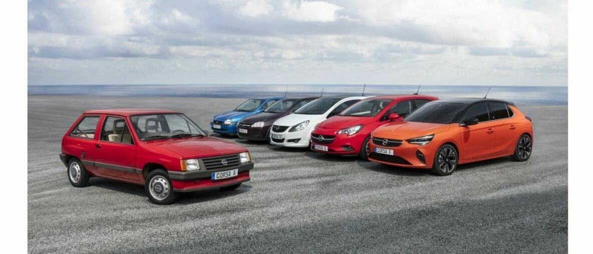 40 Jahre Opel Corsa: Eine Erfolgsgeschichte in sechs Akten